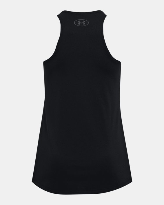 เสื้อกล้าม UA Tech™ Big Logo สำหรับเด็กผู้หญิง, Black, pdpMainDesktop image number 1